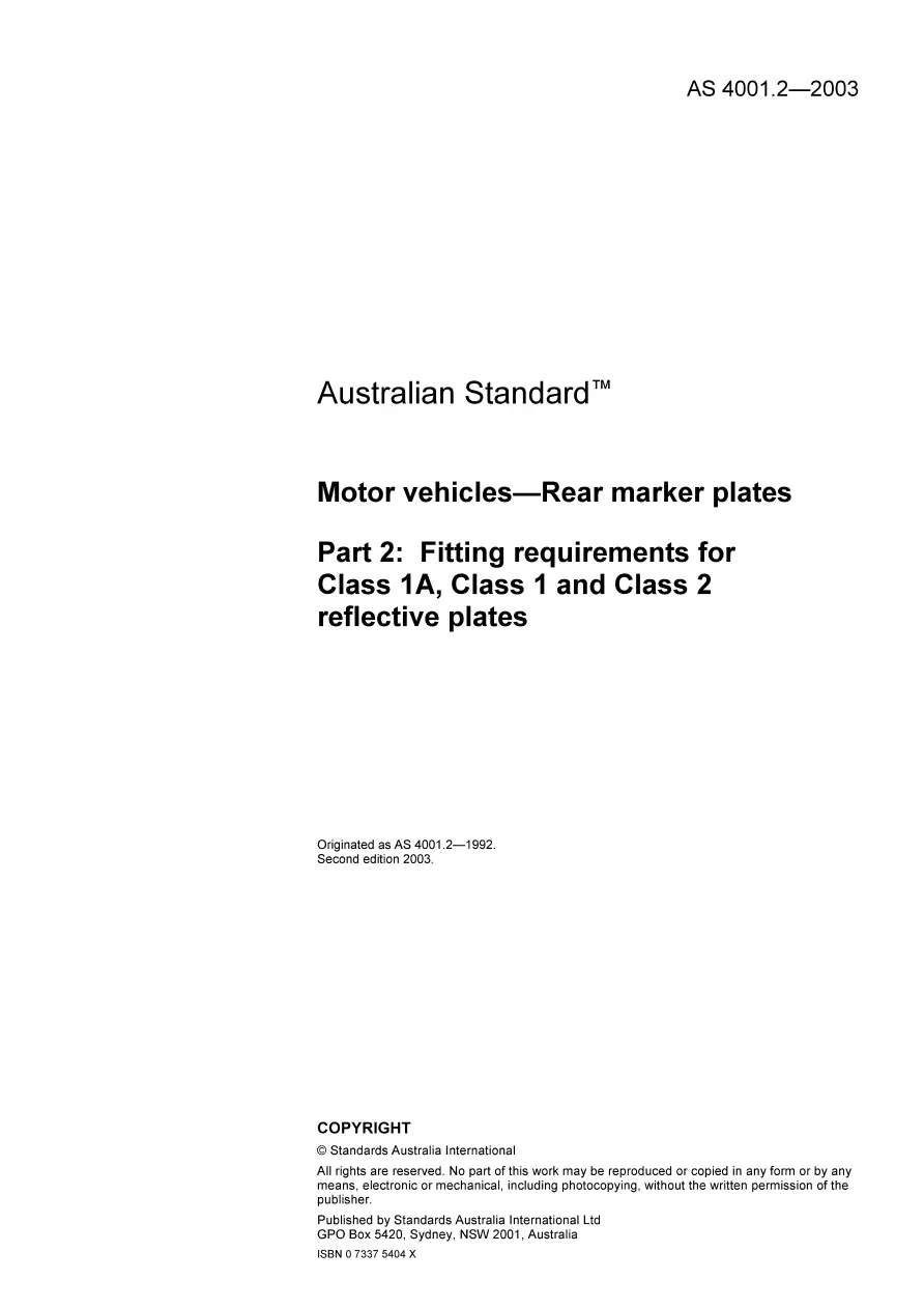 AS 4001.2-2003 pdf