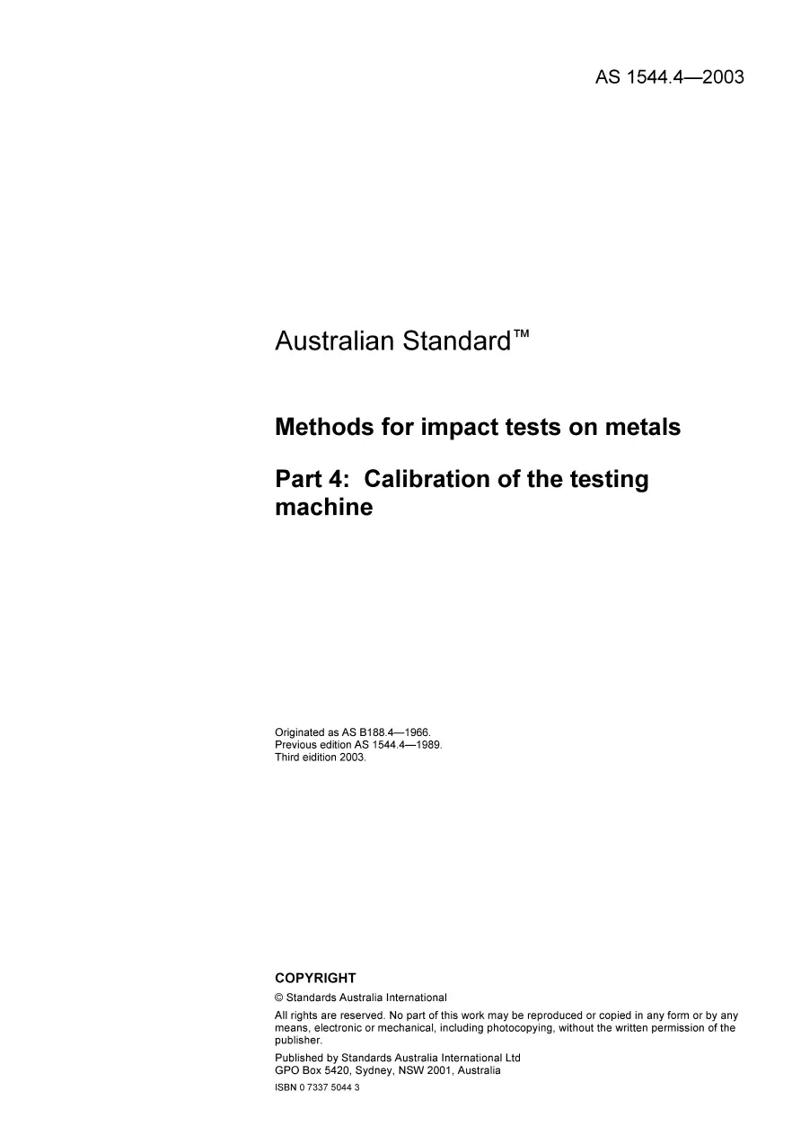 AS 1544.4-2003 AS 1544.4-2003 pdf