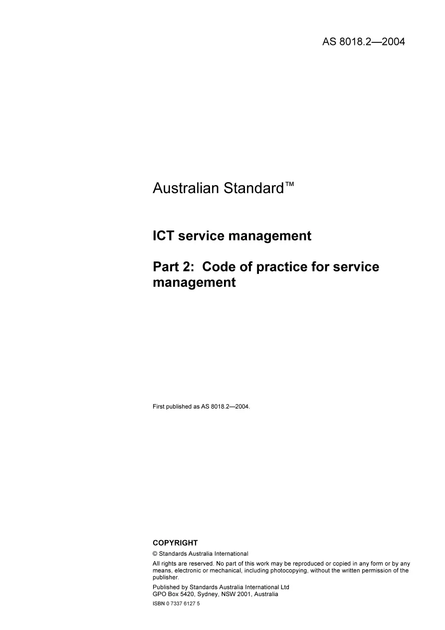 AS 8018.2-2004 AS 8018.2-2004 pdf