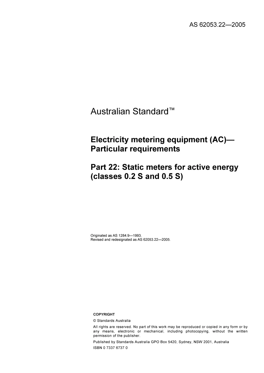 AS 62053.22-2005 AS 62053.22-2005 pdf