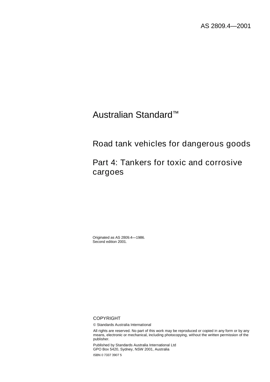 AS 2809.4-2001 pdf