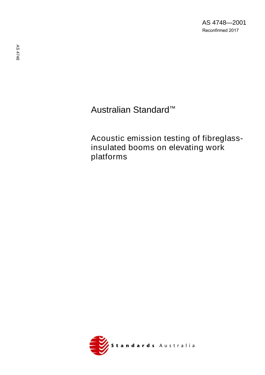 AS 4748-2001 AS 4748-2001 pdf