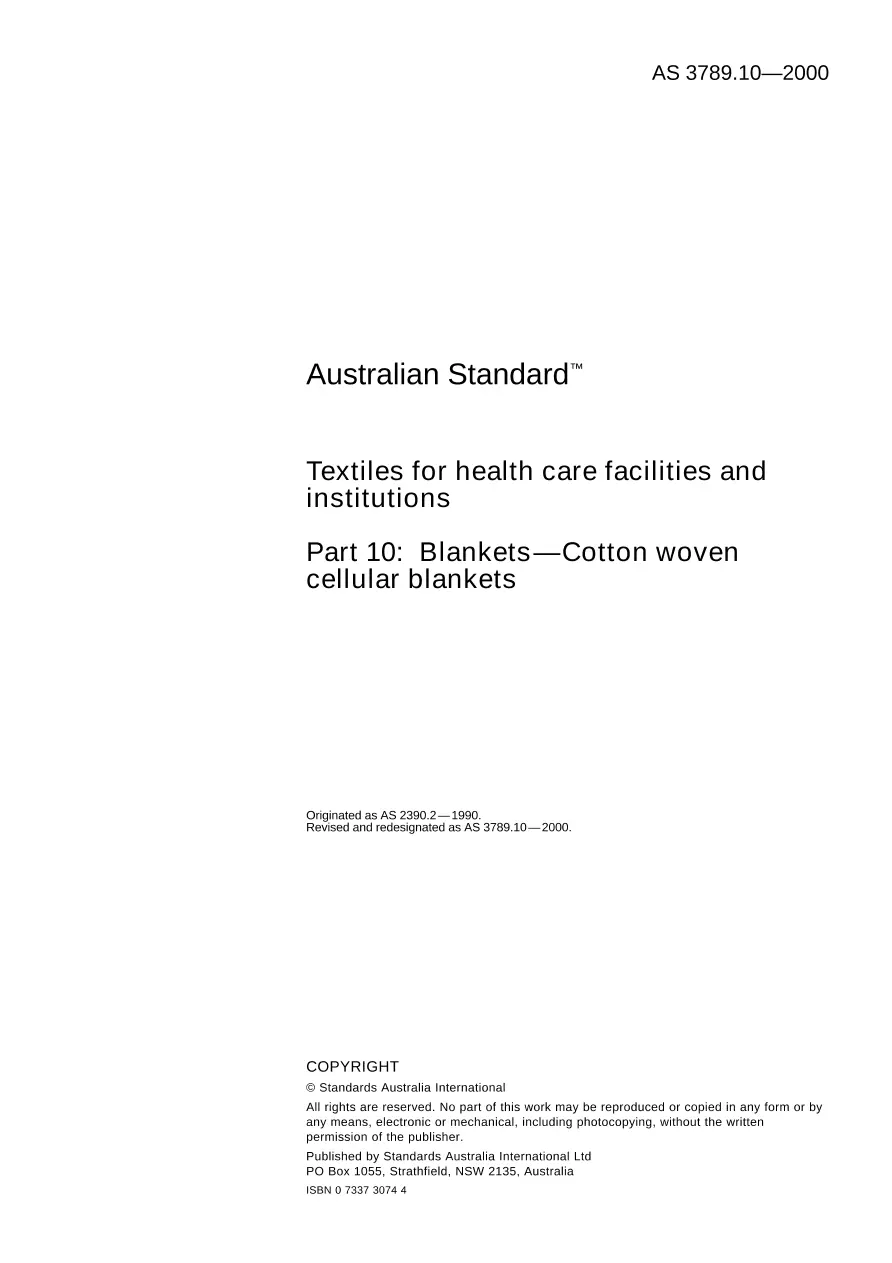 AS 3789.10-2000 AS 3789.10-2000 pdf