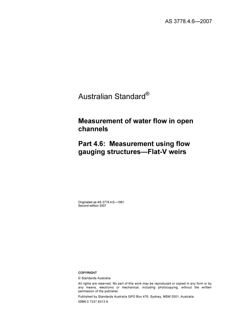 AS 3778.4.6-2007 AS 3778.4.6-2007 pdf