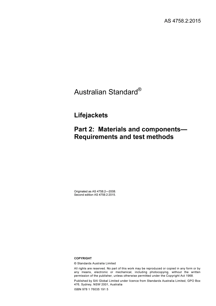 AS 4758.2:2015 pdf