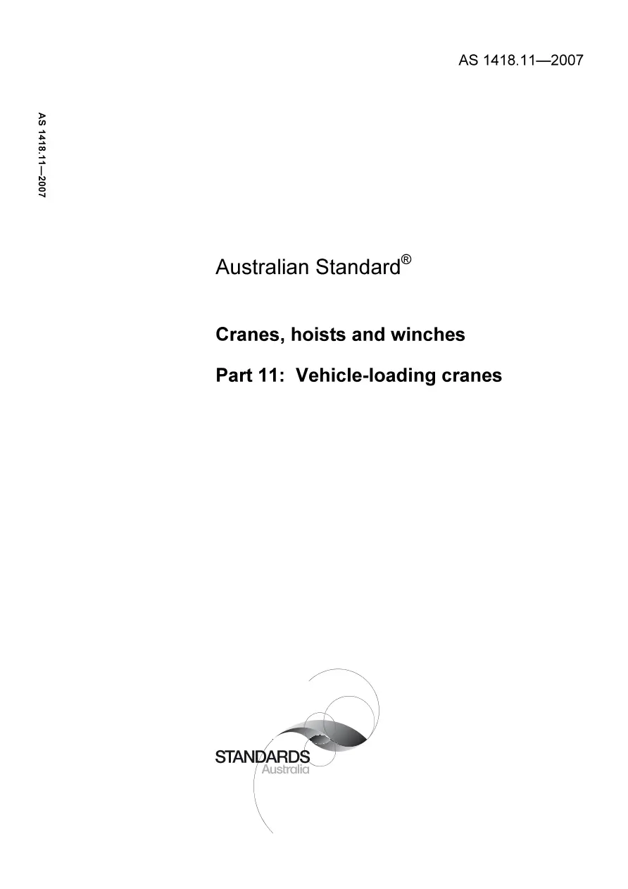 AS 1418.11-2007 AS 1418.11-2007 pdf
