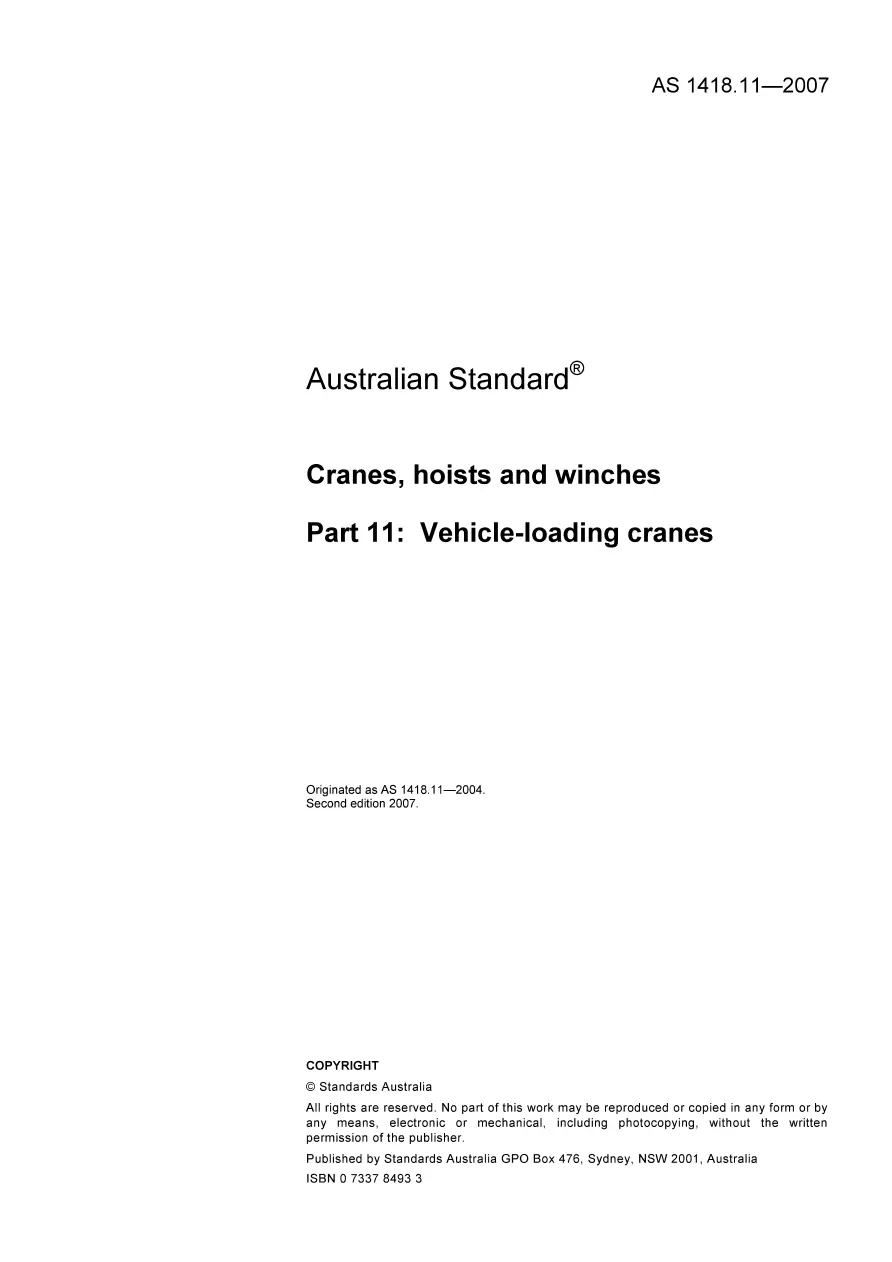 AS 1418.11-2007 AS 1418.11-2007 pdf
