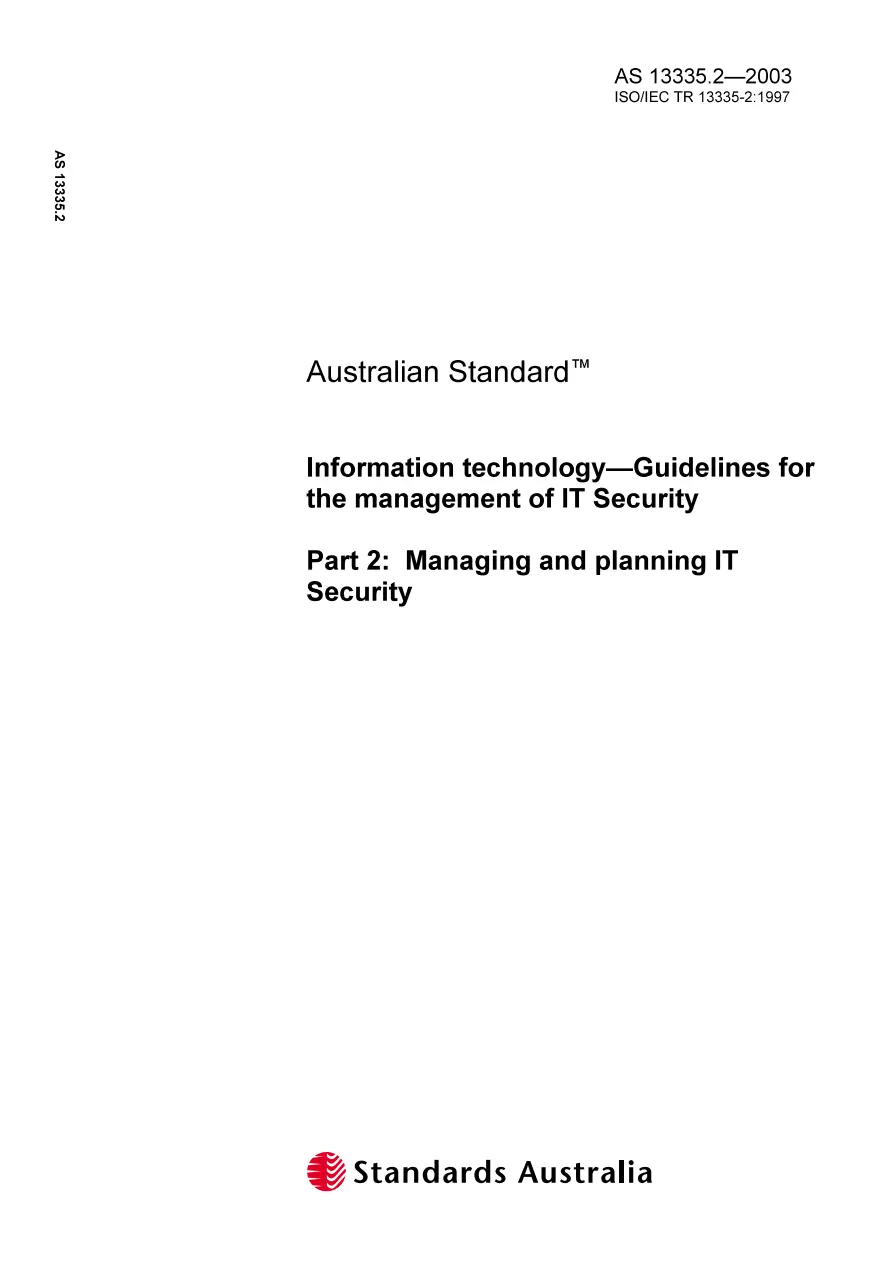 AS 13335.2-2003 pdf