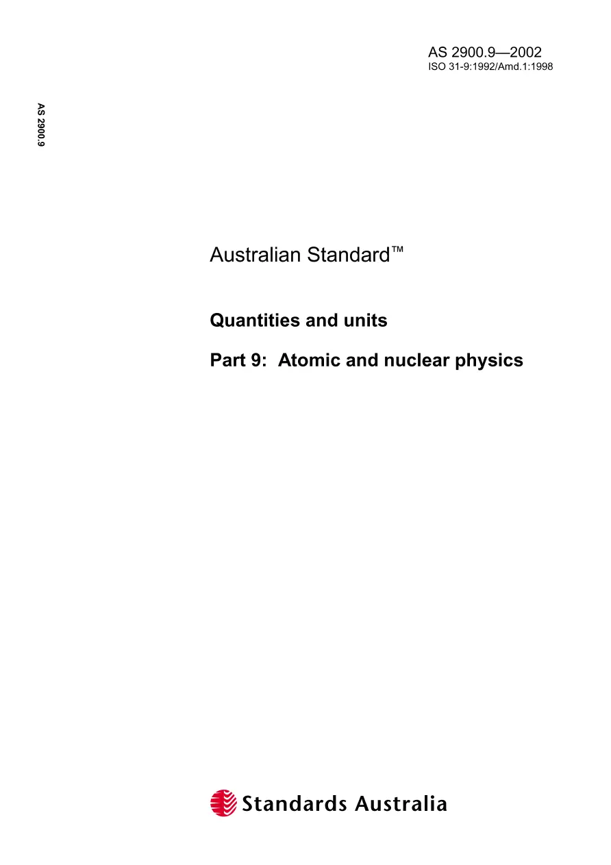 AS 2900.9-2002 pdf