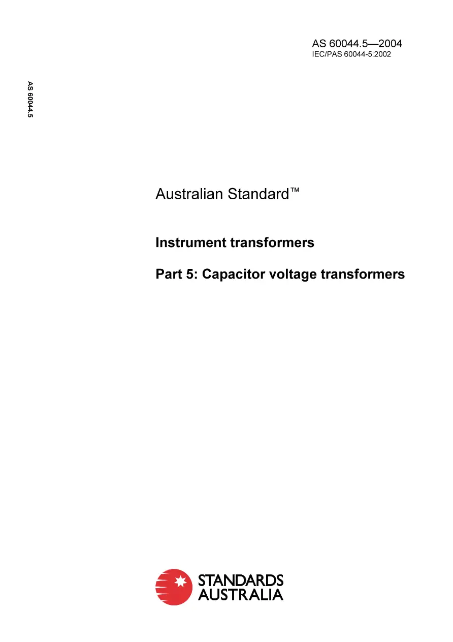 AS 60044.5-2004 pdf