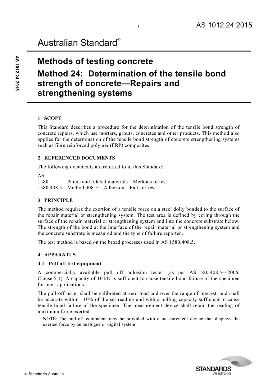 AS 1012.24:2015 AS 1012.24:2015 pdf
