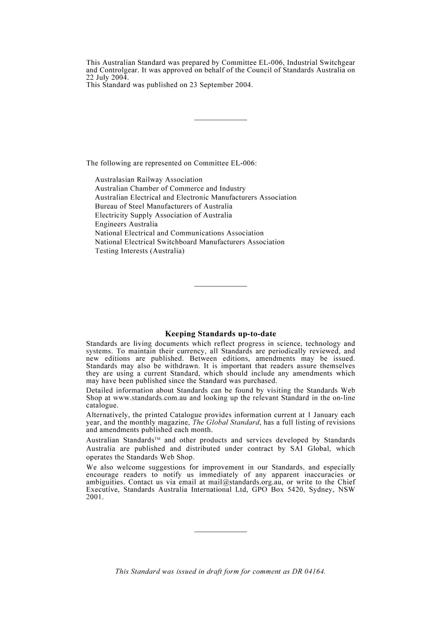 AS 60947.5.1-2004 AS 60947.5.1-2004 pdf