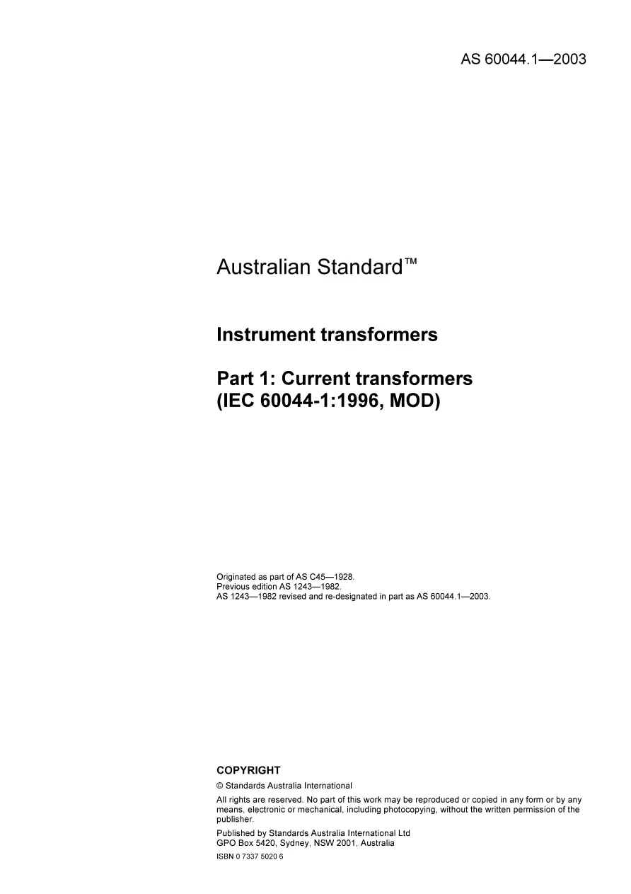 AS 60044.1-2003 pdf