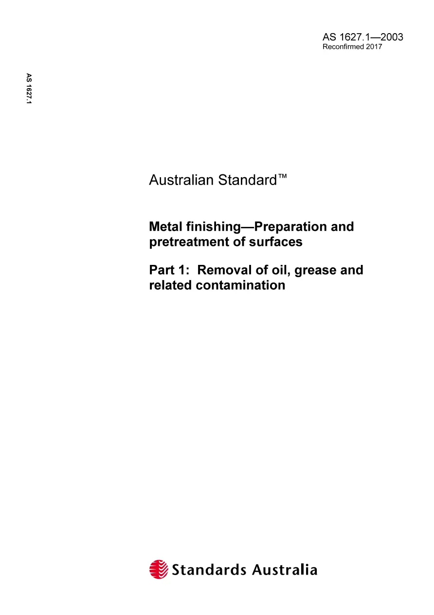 AS 1627.1-2003 AS 1627.1-2003 pdf