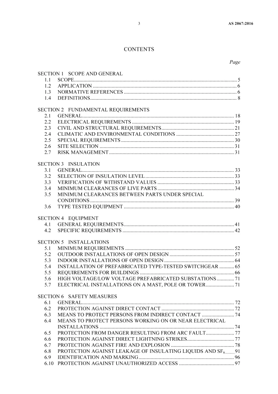 AS 2067:2016 pdf