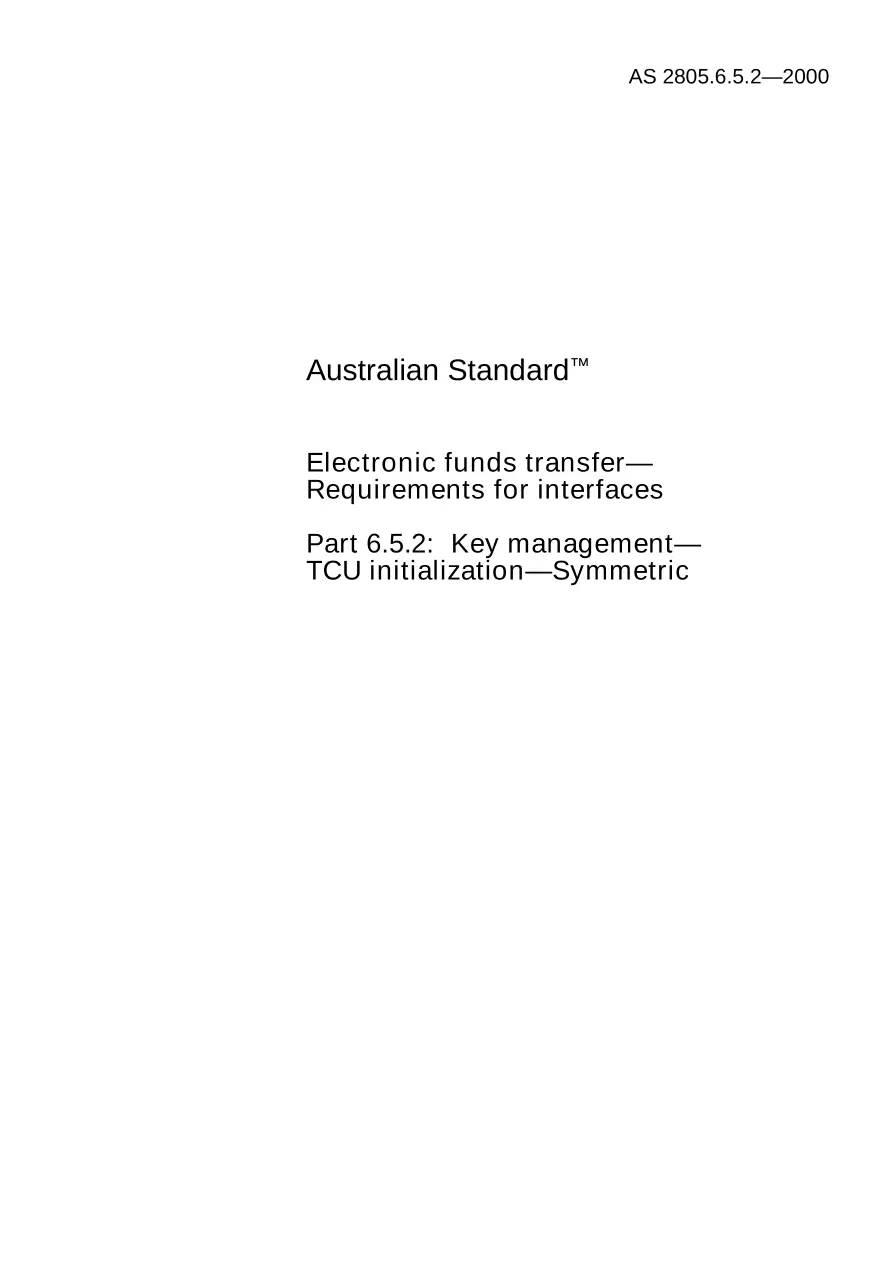 AS 2805.6.5.2-2000 AS 2805.6.5.2-2000 pdf