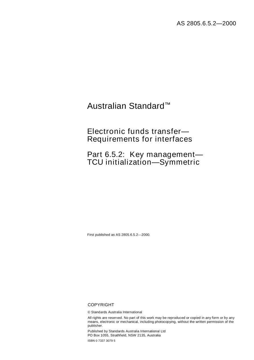 AS 2805.6.5.2-2000 AS 2805.6.5.2-2000 pdf