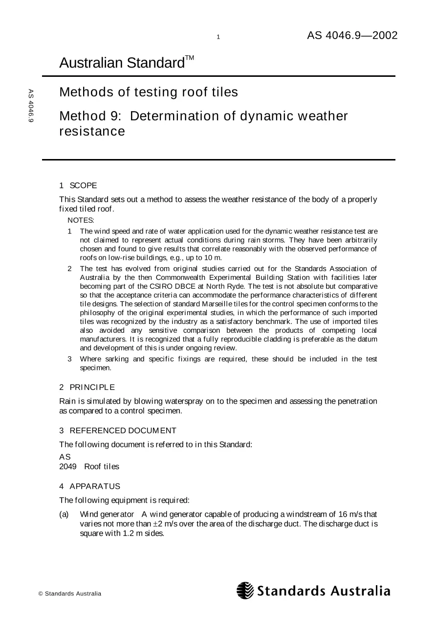 AS 4046.9-2002 pdf