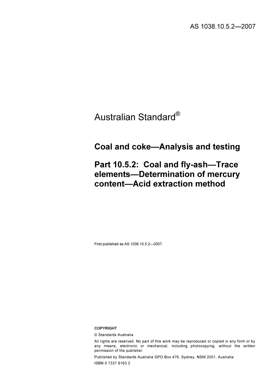AS 1038.10.5.2-2007 AS 1038.10.5.2-2007 pdf