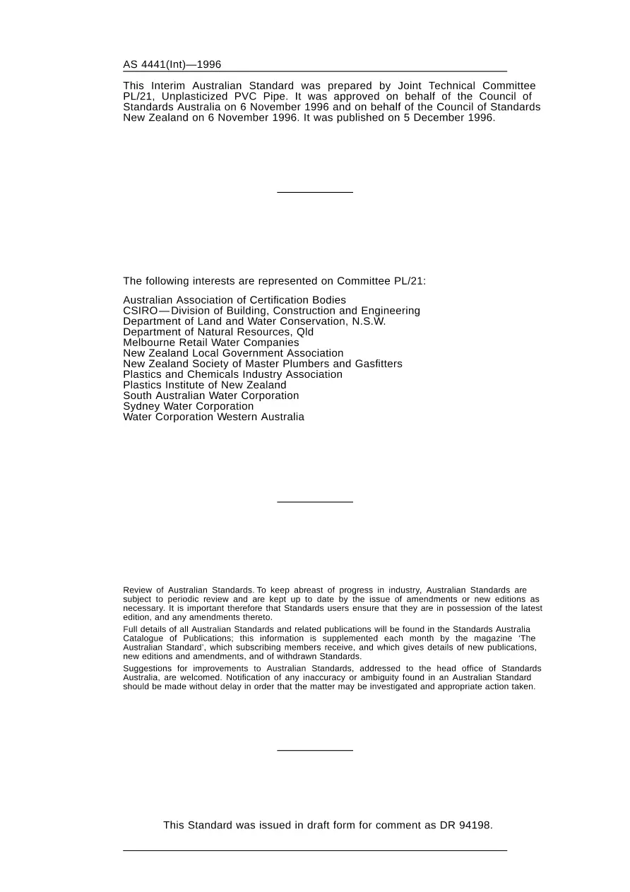 AS 4441(Int)-1996 pdf