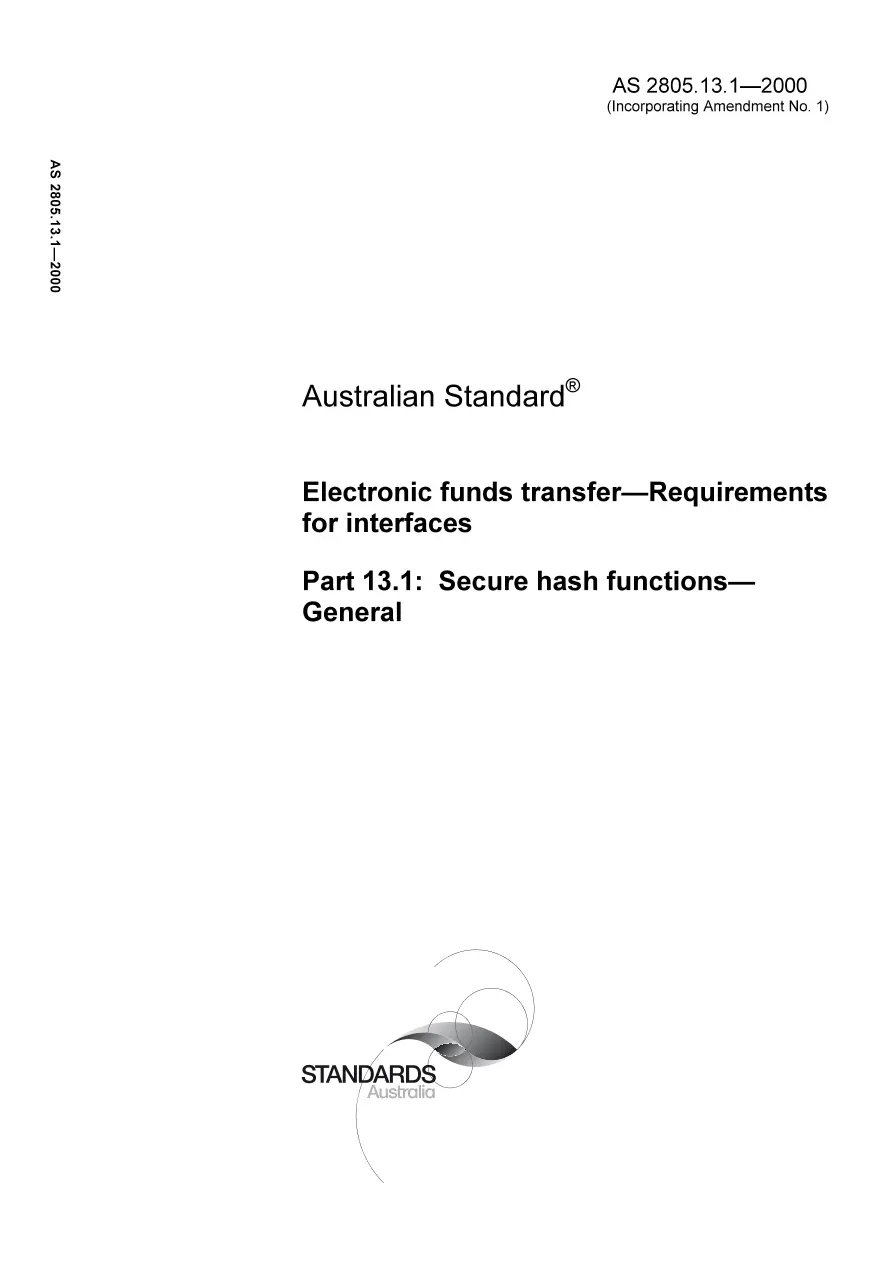 AS 2805.13.1-2000 AS 2805.13.1-2000 pdf