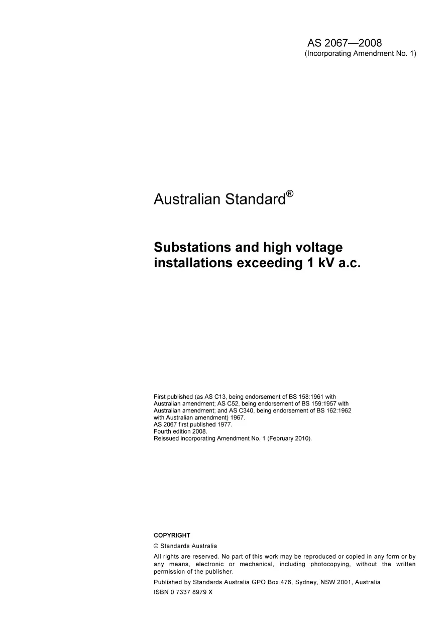 AS 2067-2008 AS 2067-2008 pdf
