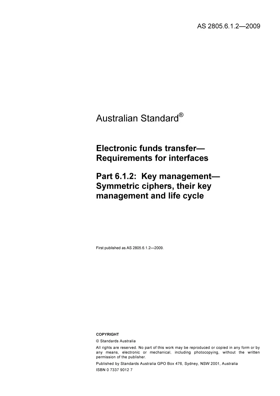 AS 2805.6.1.2-2009 AS 2805.6.1.2-2009 pdf