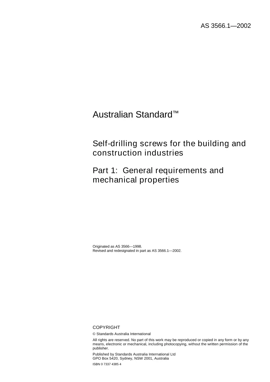 AS 3566.1-2002 AS 3566.1-2002 pdf