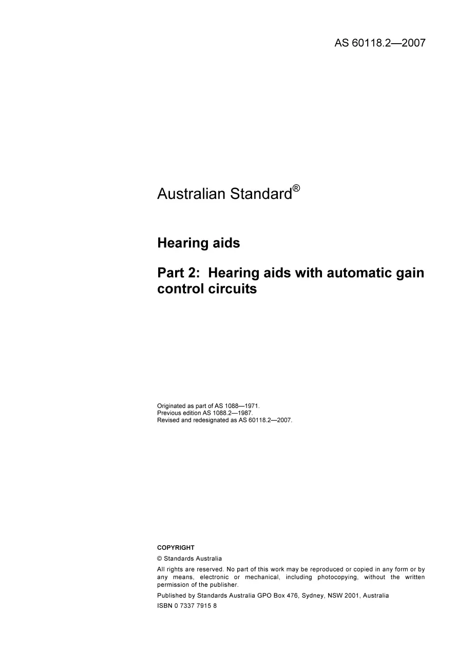 AS 60118.2-2007 AS 60118.2-2007 pdf