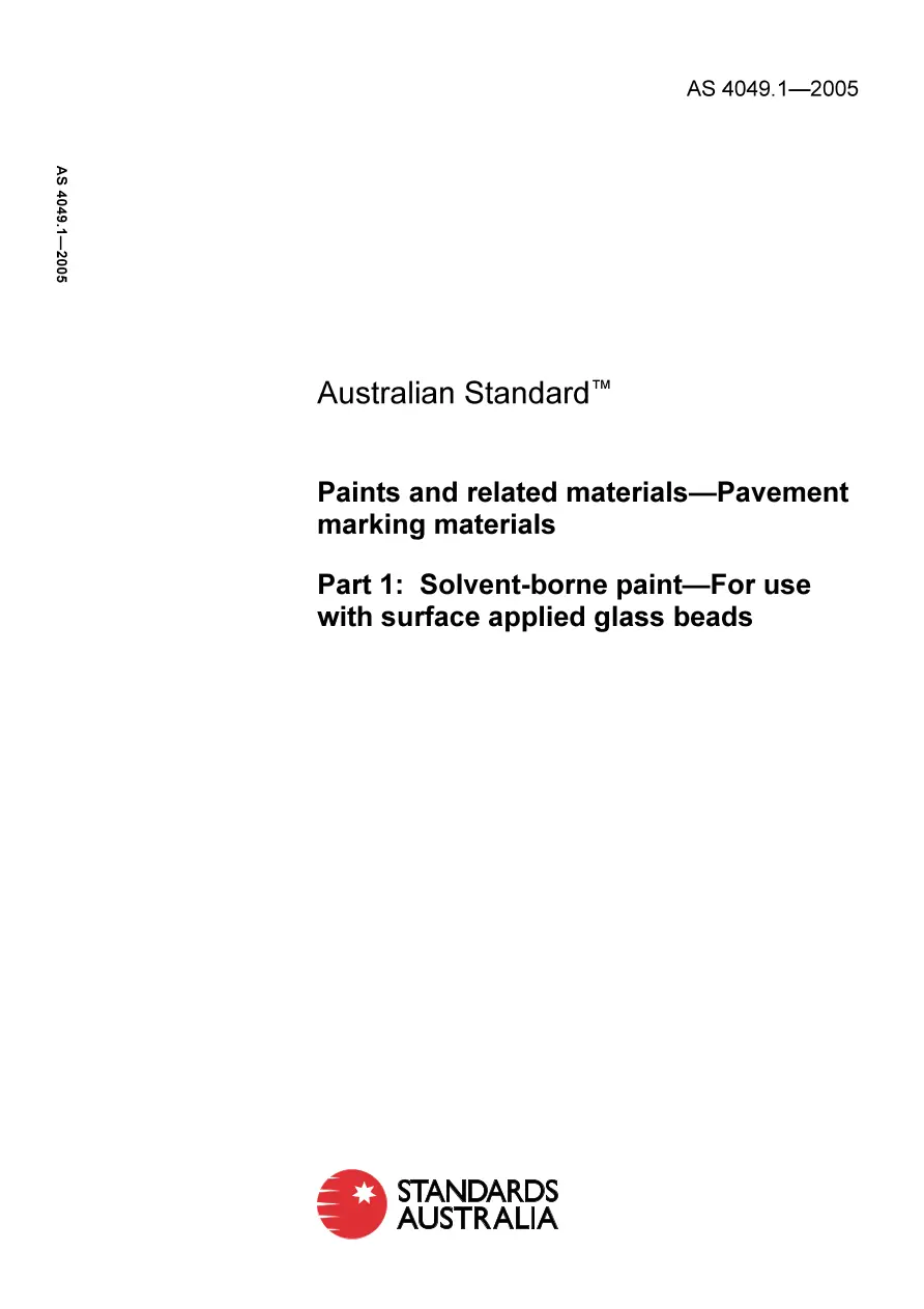 AS 4049.1-2005 pdf