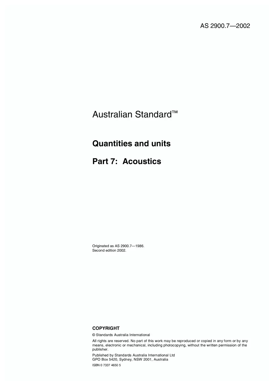 AS 2900.7-2002 pdf
