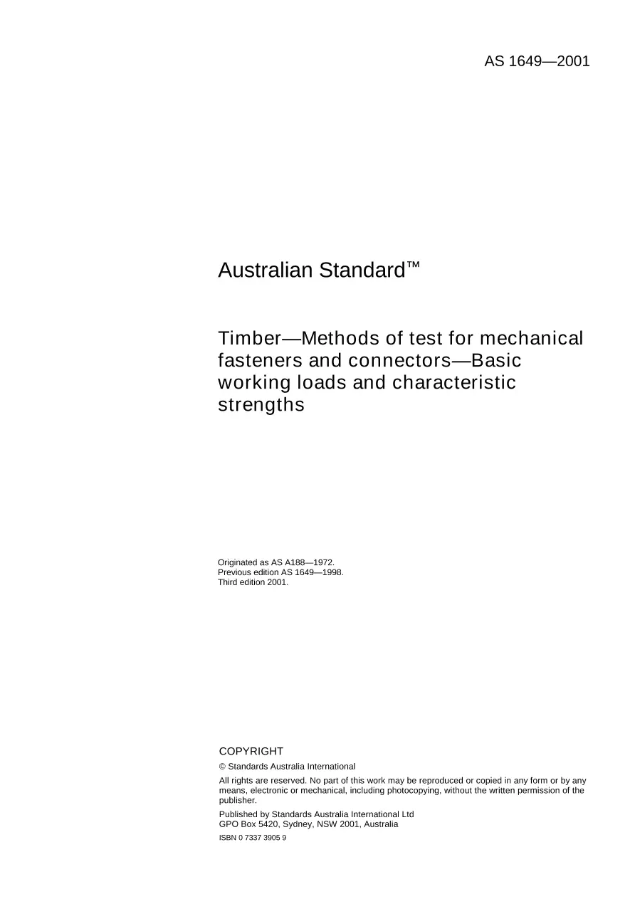 AS 1649-2001 AS 1649-2001 pdf