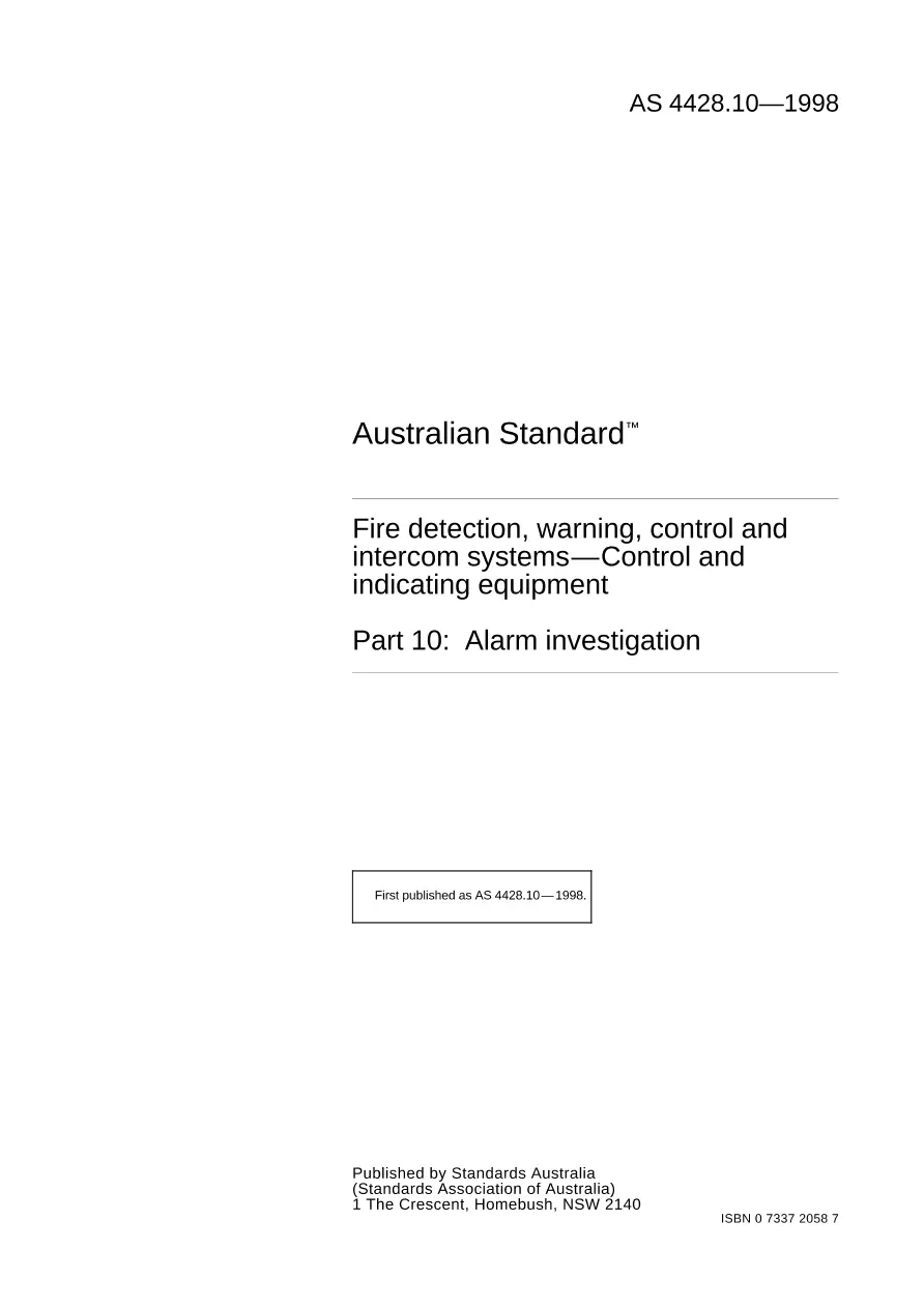 AS 4428.10-1998 AS 4428.10-1998 pdf