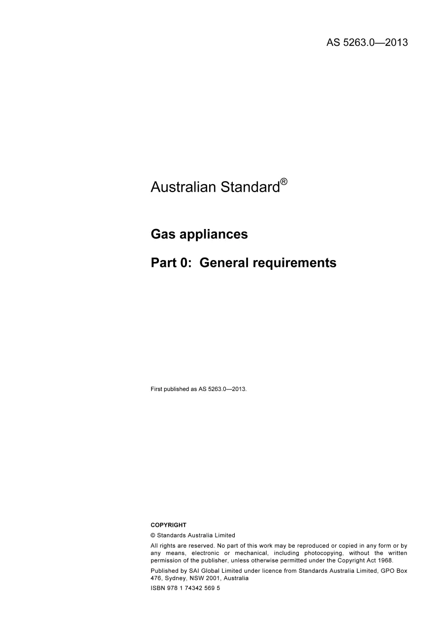 AS 5263.0-2013 AS 5263.0-2013 pdf