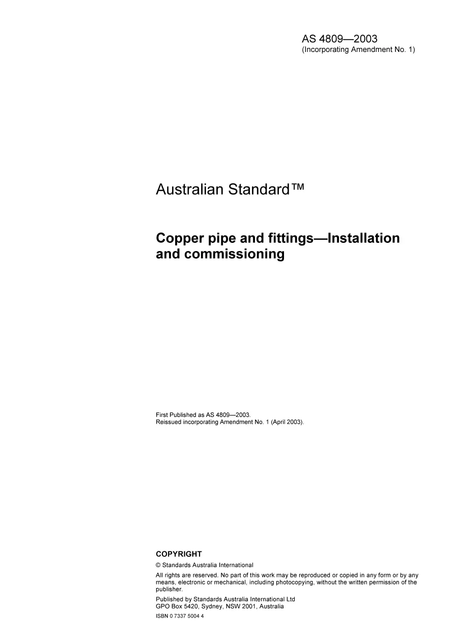 AS 4809-2003 AS 4809-2003 pdf