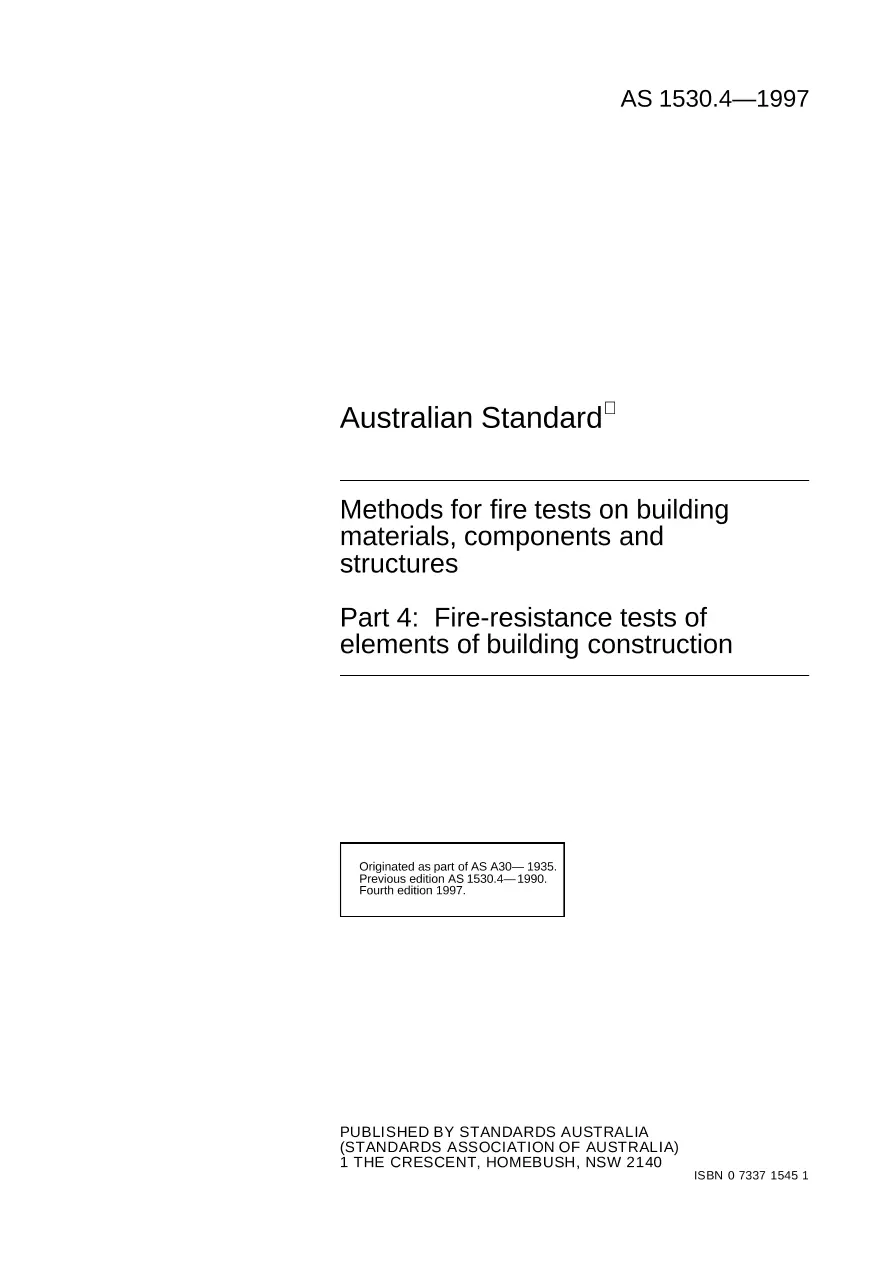 AS 1530.4-1997 AS 1530.4-1997 pdf