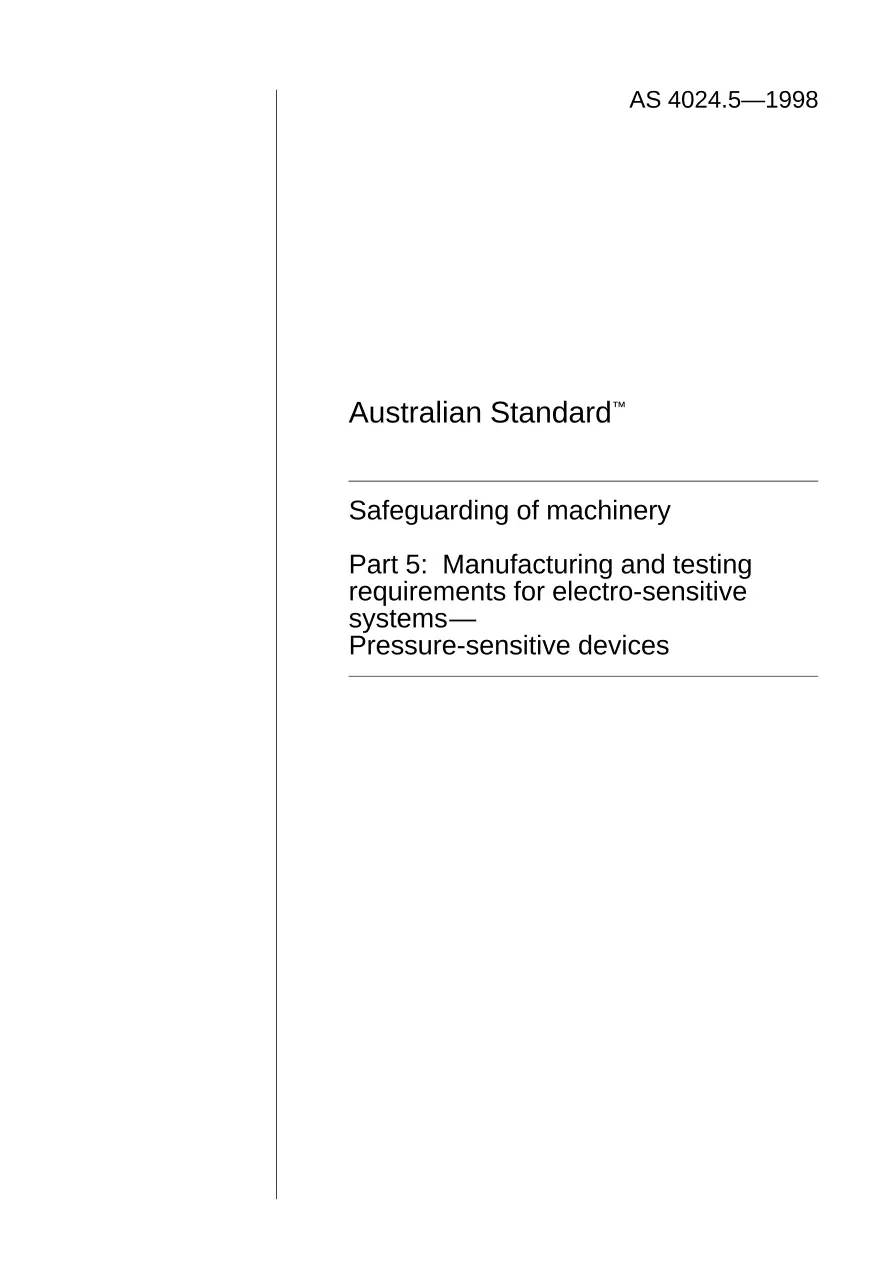 AS 4024.5-1998 AS 4024.5-1998 pdf