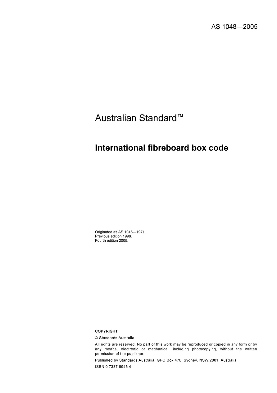 AS 1048-2005 AS 1048-2005 pdf