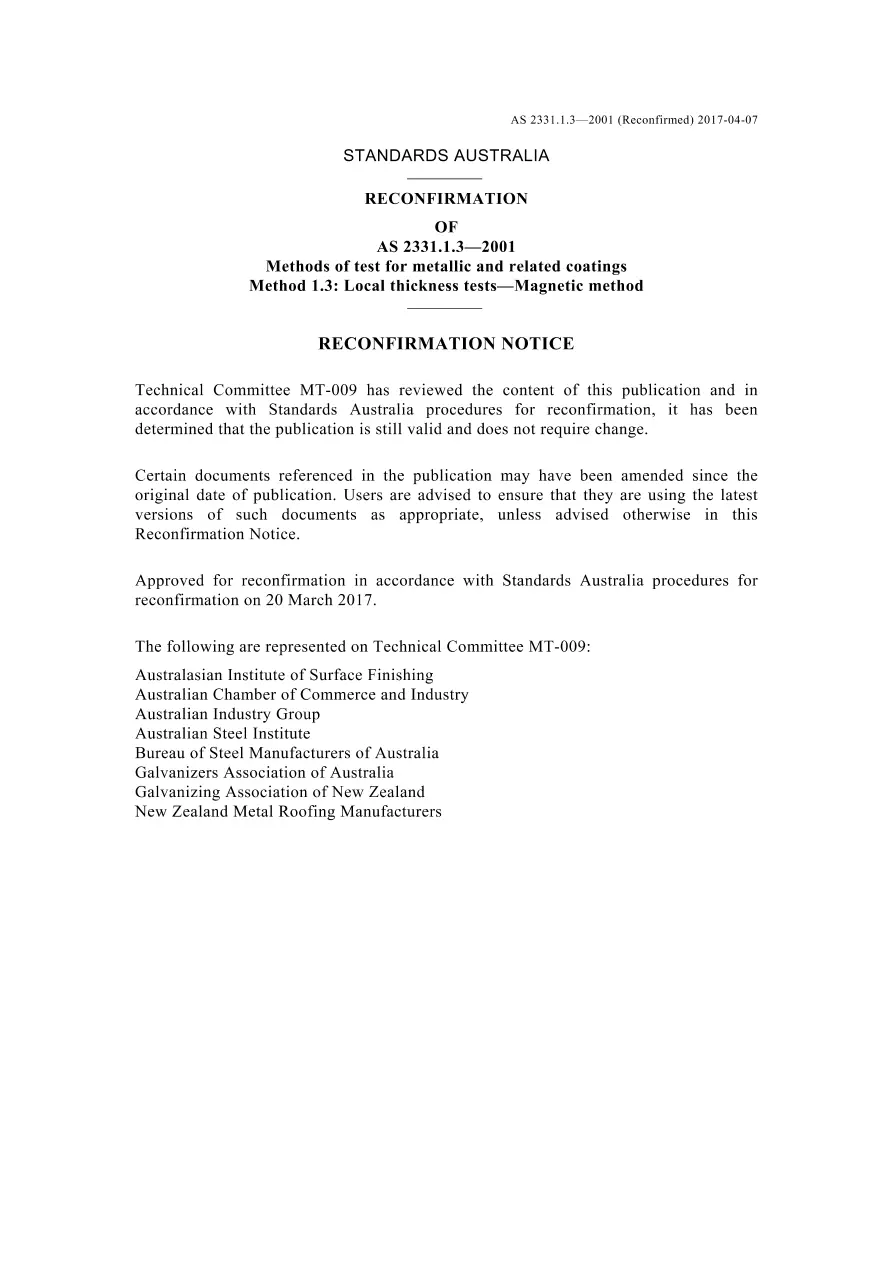 AS 2331.1.3-2001 AS 2331.1.3-2001 pdf