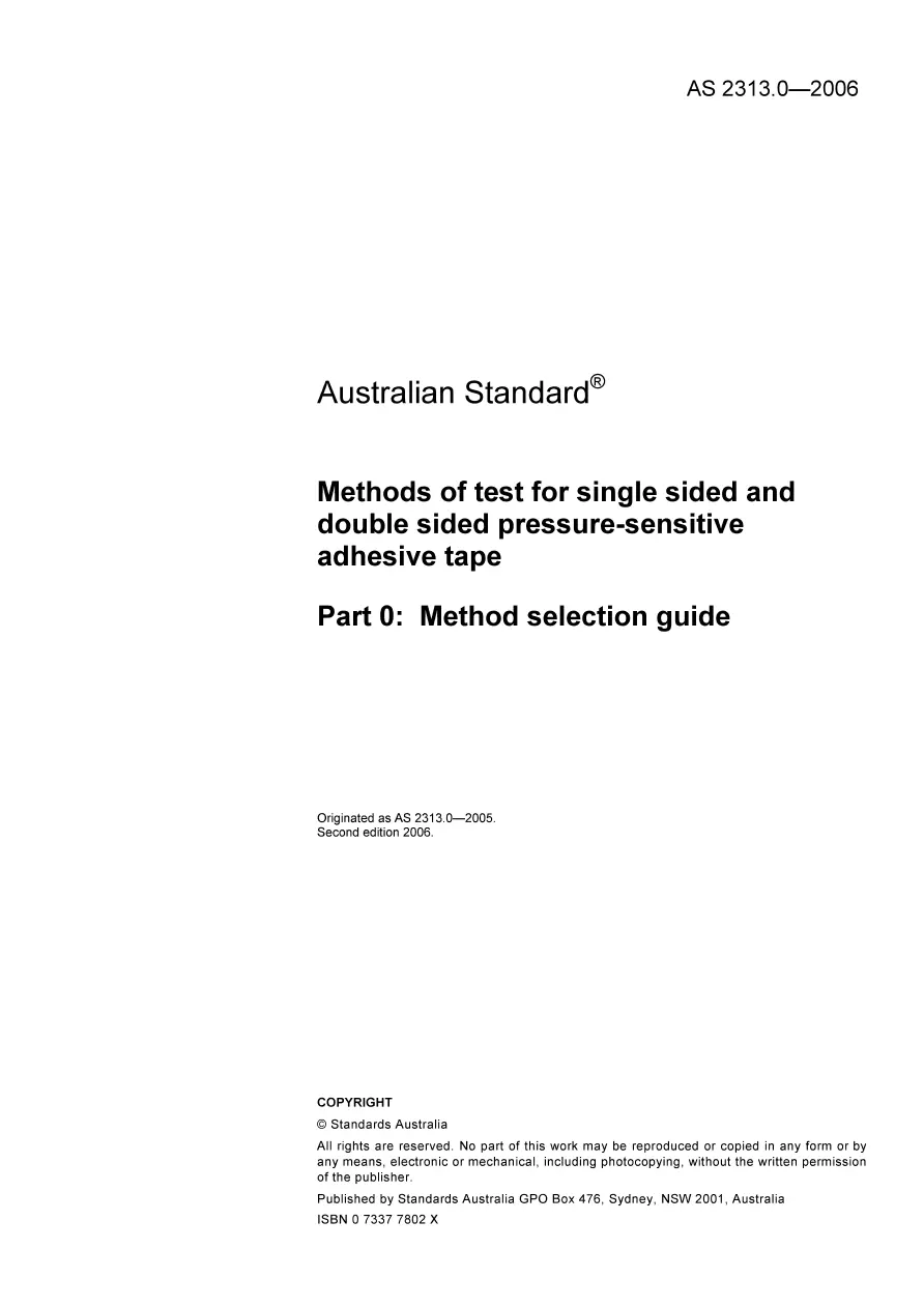 AS 2313.0-2006 AS 2313.0-2006 pdf