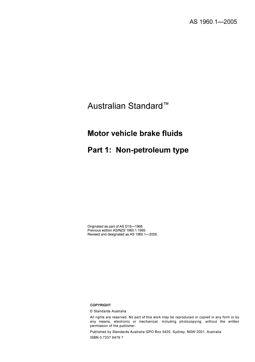 AS 1960.1-2005 AS 1960.1-2005 pdf