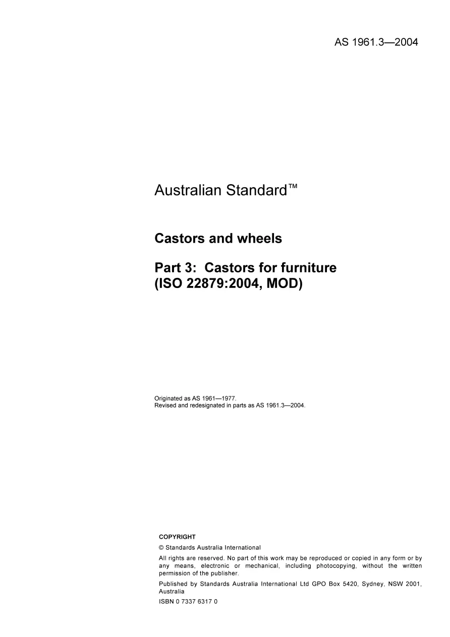 AS 1961.3-2004 AS 1961.3-2004 pdf