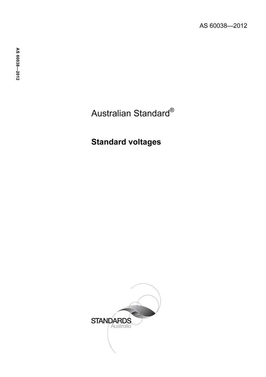 AS 60038-2012 pdf
