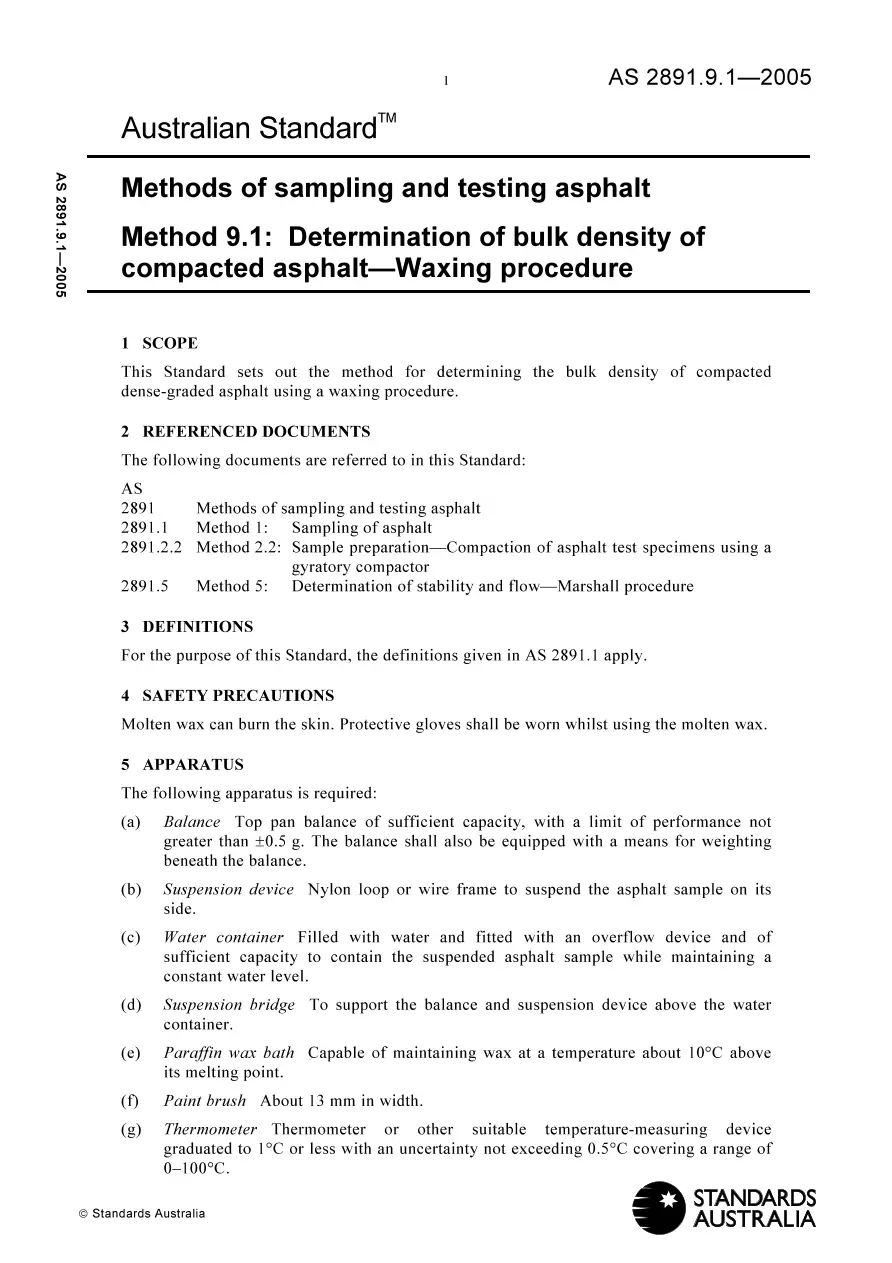 AS 2891.9.1-2005 pdf