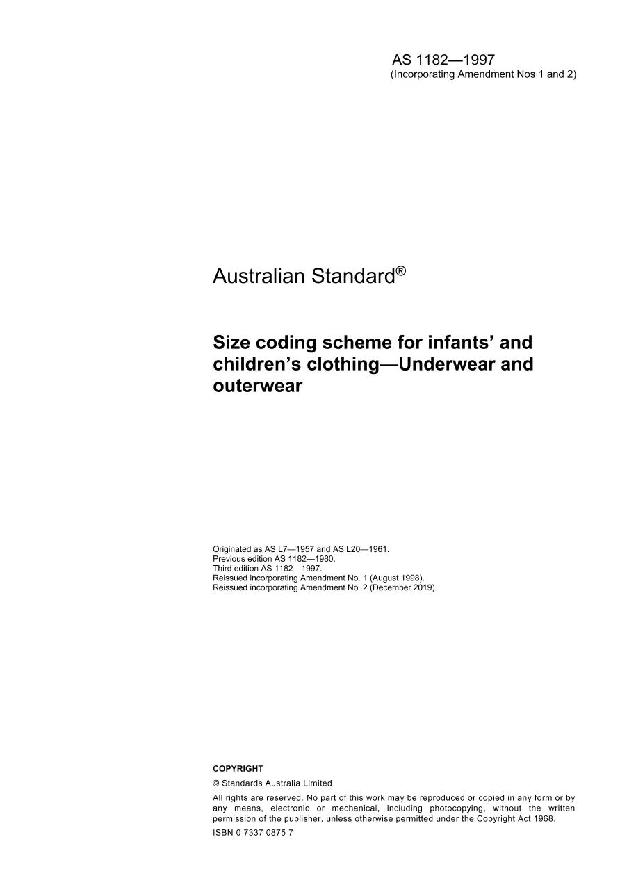 AS 1182-1997 AS 1182-1997 pdf