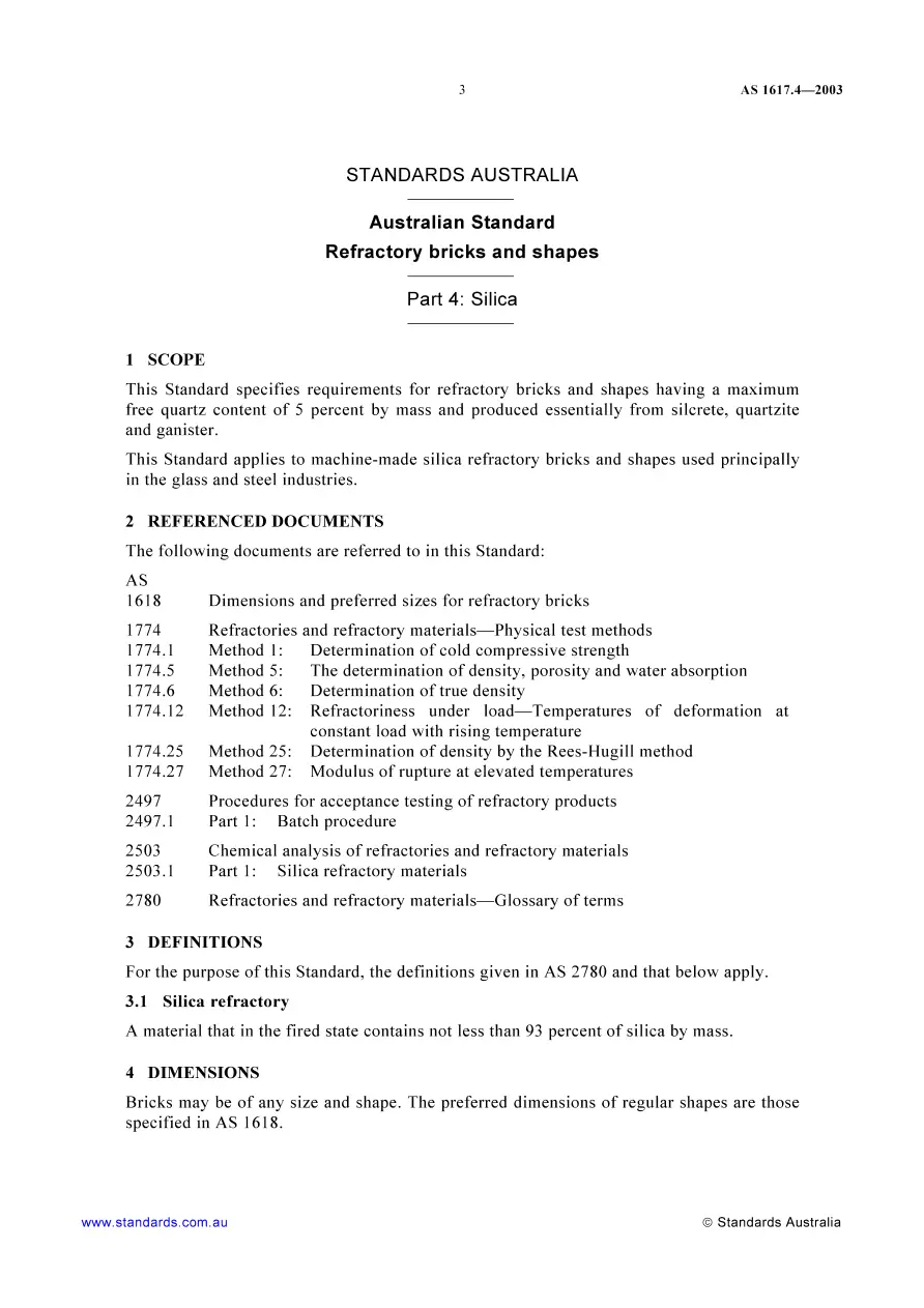 AS 1617.4-2003 pdf