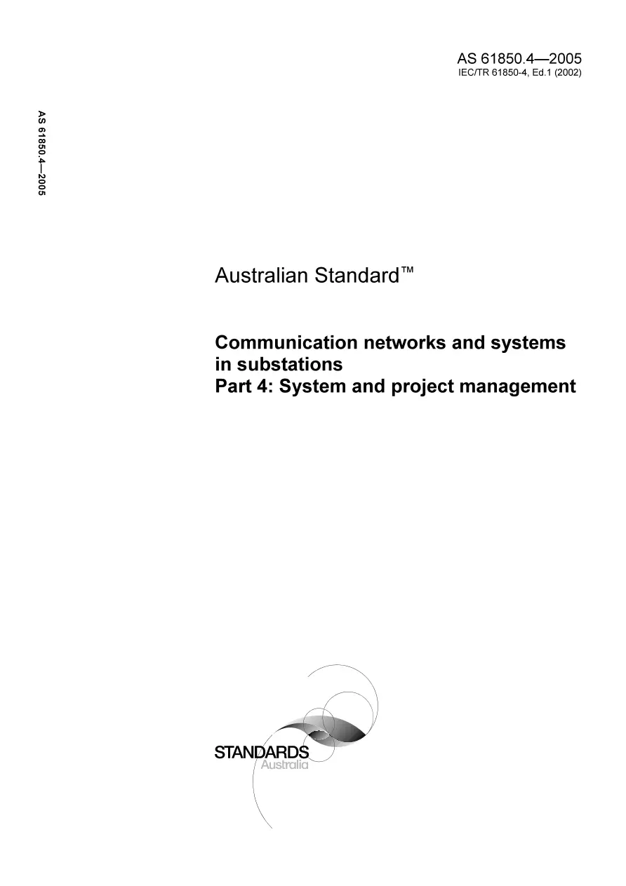 AS 61850.4-2005 AS 61850.4-2005 pdf