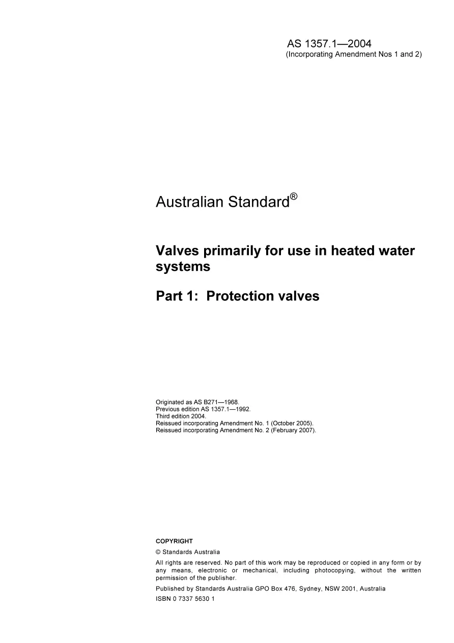 AS 1357.1-2004 pdf