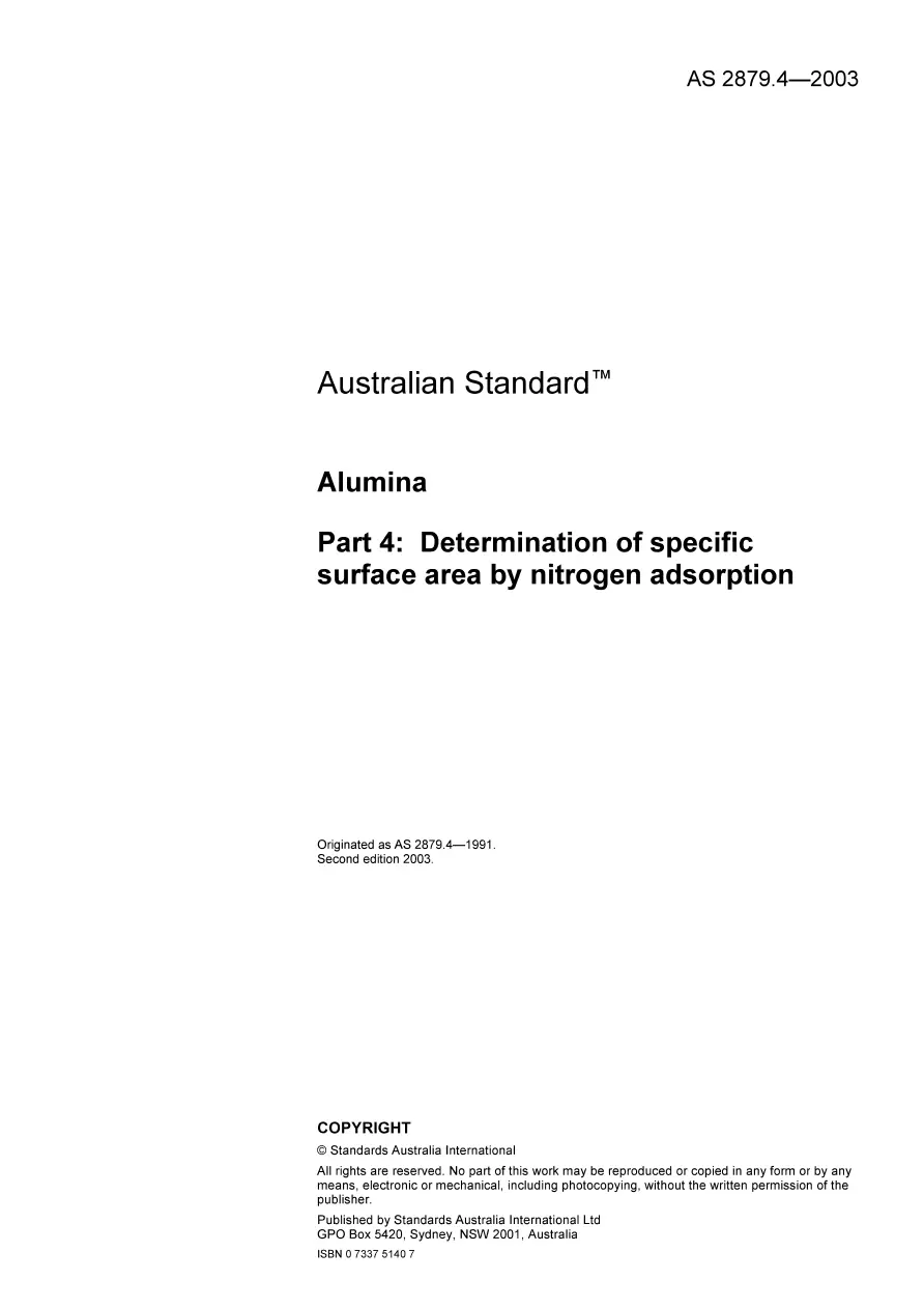 AS 2879.4-2003 AS 2879.4-2003 pdf
