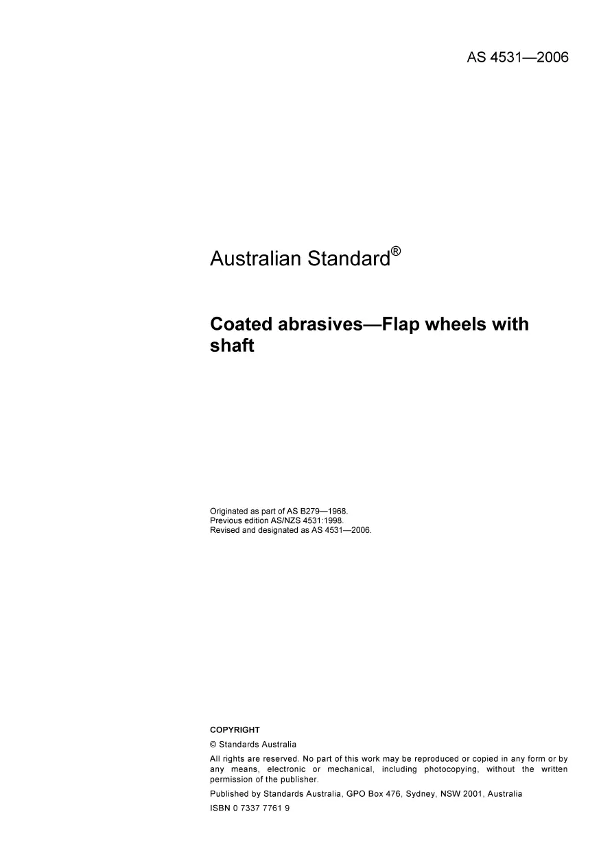 AS 4531-2006 pdf